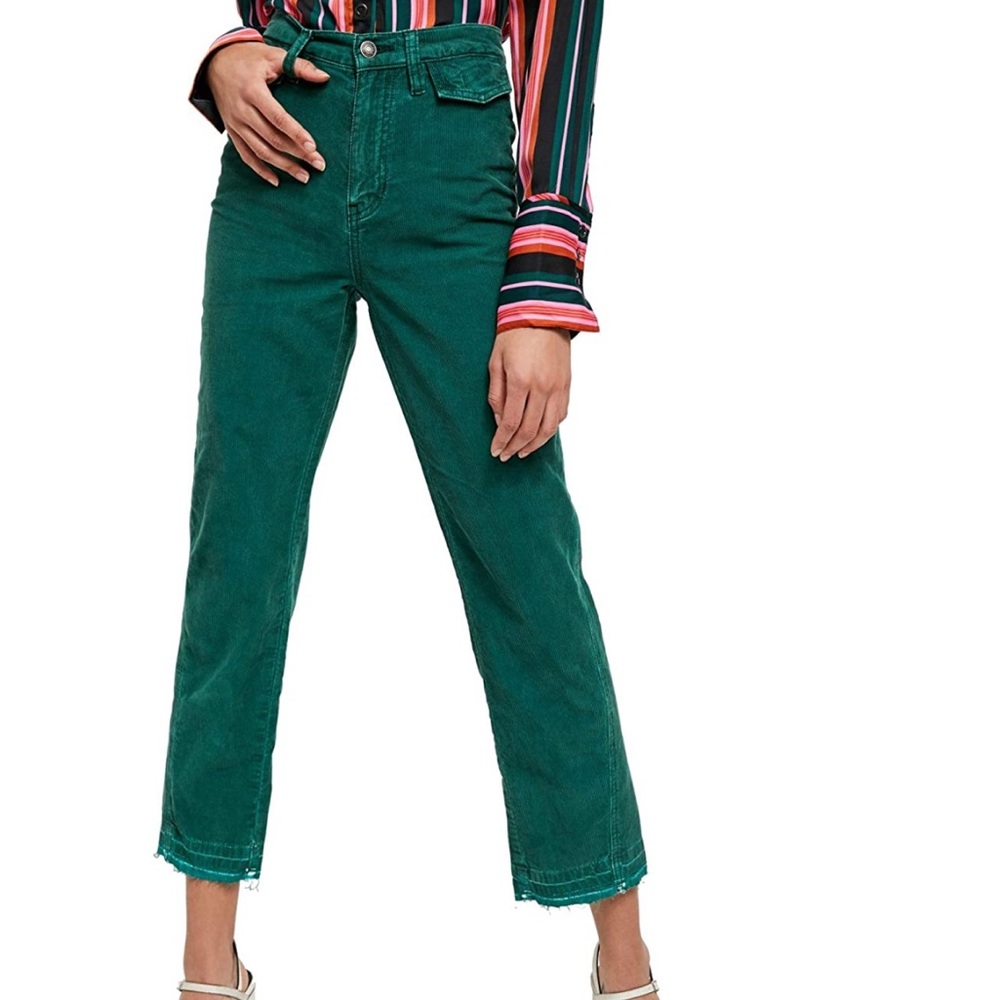 🆕 We The Free Green Corduroy Jeans